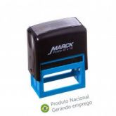 Carimbo Marck Promocional 12x35mm 3 linhas (sem opção de cores)