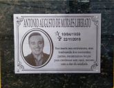 PLACA PARA TÚMULO/LÁPIDE PARA CEMITÉRIO MODELO UBATUBA EM METAL MÉDIO